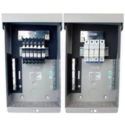 MidNite Solar MNPV6 Photovoltaic Combiner Enclosure Only; Includes 15 Position PV Negative Bus Bar, 14 Position Ground Bus Bar, 120 Amp Plus Bus Bar for Breakers and 80 Amp Bus Bar for Fuses