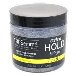 TRESemmé Hair Gel Extra Hold #4 Alcohol-Free 15 Ounce Jar