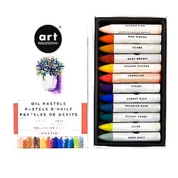 Prima Marketing Prima Art Philosophy Water Soluble Oil Pastels 12/Pkg-Rustic