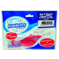 Fishbites Bag O' Worms Bloodworm - Longer Lasting (3/8