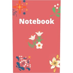 Snow Press Print School notebook: Blank, wide ruled lined paper coaching notebook white soft cover gift love items for kids and adult, 120 pages writing notes or journals
