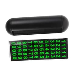 FUNOMOCYA Parking Number Plate Temporary Car Parking Card for Mobile Number Display