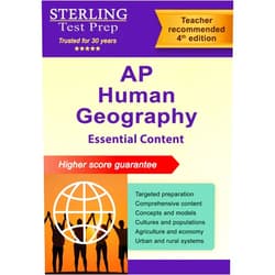 By Sterling Test Prep (Author) Format: Kindle Edition AP Human Geography: Essential Content for Advanced Placement Exam