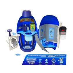 Mega Man Fully Charged – The Mega Buster Transforming Lab Playset with Over Ten Unique Action Features! Fitsup to Six Figures! Based On The New Show!