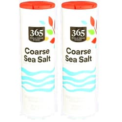 365 by Whole Foods Market, Sea Salt Coarse, 24.7 Ounce (Pack of 2)