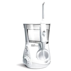 Waterpik Aquarius Water Flosser Professional For Teeth, Gums, Braces, Dental Care, Electric Power With 10 Settings, 7 Tips For Multiple Users And Needs, ADA Accepted, White WP-660