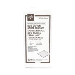 Medline Non-Woven Non-Sterile, Rayon/Poly Gauze Sponge, 4 x 4, 4-Ply (10 Packs of 200)