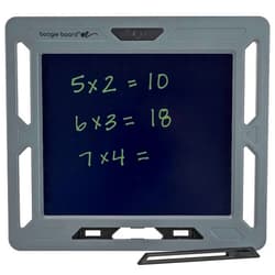 Boogie Board Re-Write Tablet - LCD Writing Tablet for Kids, 8 Screen - Whiteboard & Dry Erase Board Alternative, Writing and Drawing Tablet for Learning and Education