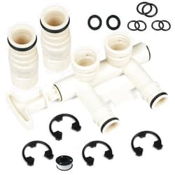 TERGTIRY Upgraded 7345388 Water Softener Bypass Valve Assembly, 3/4