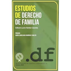 Edison Lucio Varela Cáceres,Candelaria Candelaria Domínguez Guillén Estudios de Derecho de Familia (Spanish Edition)