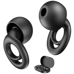 Link Dream Ear Plugs for Sleeping Noise Reduction Silicon Earplugs 6 Pieces with Storage Case 26dB