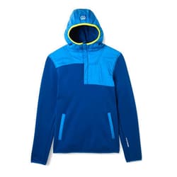 Ortovox Men’s Fleece Plus Anorak, High-Performance Merino Wool Pull-Over Hooded Jacket, Freeride, Mountaineering & Ski Tours