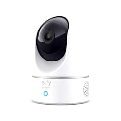 eufy Security Indoor Cam E220, Pan & Tilt, Indoor Security Camera, 2K - 3 MP Wi-Fi Plug-in, Voice Assistant Compatibility, Night Vision, Motion Tracking, HomeBase 3 Compatible, Motion Only Alert