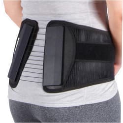 Roscoe Medical Ottobock The S.P.I.N.E. Adjustable Lower Back Brace with Pulley System - Lumbar Back Support Belt for Men and Women - Compression to Relieve Lower Back Pain & Spine Pressure, Medium