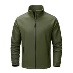 TACVASEN Men's Lightweight Softshell Jacket Waterproof Lightweight Fleece Lined Winter Coat with 4 Pockets Windbreaker