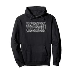 Often Imitated Never Duplicated - Area Code 530 Northeast California - Area Code 530 Pullover Hoodie