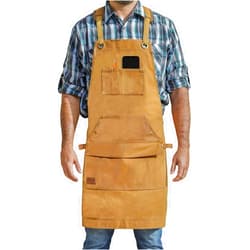 Hudson Durable Goods - Woodworking Edition - Waxed Canvas Apron - Brown