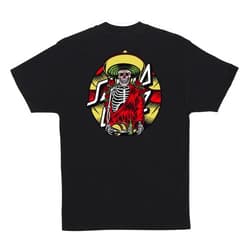 SANTA CRUZ Guzman Dining Dot S/S Heavyweight T-Shirt Black Med Mens