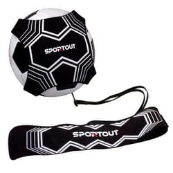 Sportout Soccer/Volleyball Training Equipment Aid, Solo Soccer Trainer, Football Accessories with Adjustable Waist Belt for Kids Adults, Perfect Soccer/Volleyball Gift