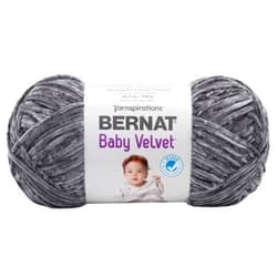 Bernat Vapor Gray Yarn Baby Velvet BB