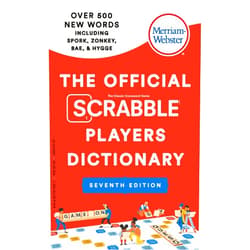 By Merriam-Webster (Editor) The Official SCRABBLE Players Dictionary, 7th Edition