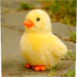 TAMMYFLYFLY Yellow Chick Stuffed Animal Chicken White 5 inches, 12cm, Plush Toy, Duck Soft Toy (Yellow Chick)