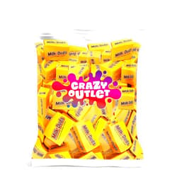 CrazyOutlet MILK DUDS Snack Size Chewy Caramel Candy, Bulk Pack, 4 Lbs
