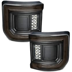 ORACLE Lighting 5882-504 Pair of Tinted Flush Mount LED Tail Lights fits 2020 2024 Gladiator JT - Low-Profile Wrap-Around Design and Durability