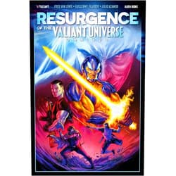 By Fred Van Lente (Author), A.J Ampadu (Author), Ryan Cady (Author), Becky Cloonan (Author), Michael W. Conrad (Author), Guillermo Fajardo (Artist), Sergio Monjes (Artist), Diego Giribaldi (Artist), Tomas Aria (Artist), Al Barrionuevo (Artist), Andres Ponce (Artist), Alvaro Papagiani (Artist), Rodrigo Rocha (Artist), Jesus Barrios (Artist) & 10 more Resurgence of the Valiant Universe Omnibus