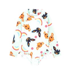 Bing Bunny Swimsuit Girls Children Toddlers Blue Sula Frill Swimming Costume