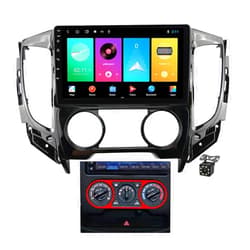 Charmstep Android 11 Car Radio Stereo for Mitsubishi L200 2015-2019, 9 Inch Touch Screen Multimedia Player Audio Video with GPS Navigation Carplay USB Bluetooth AM/FM WiFi 4G SWC