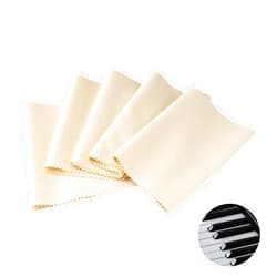 Linkidea Piano Keyboard Anti Dust Key Cover, Anti-Dust Cover Key Cover Cloth for 88 Keys Acoustic & Digital Piano and Electronic Keyboard (Classic Beige)