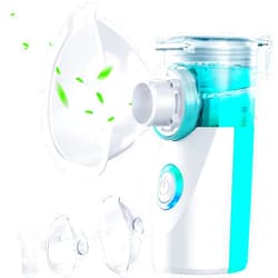 Kleota Nebulizer, Portable Nebulizer for Adults and Kids,Handheld Mesh Nebulizer for Breathing Problem, Rechargeable Ultrasonic Nebulizer for Travel Home Use