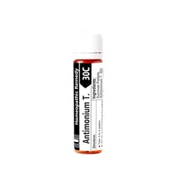 Urenus Antimonium Tartaricum 30C Homeopathic Remedy 200 Pellets, Urenus