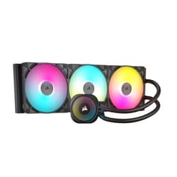 Corsair iCUE Link Titan 420 RX RGB Liquid CPU Cooler – 420mm AIO – Low-Noise – FlowDrive Cooling Engine – Intel LGA 1851/1700, AMD AM5/AM4 – 3X RX140 RGB Fans – iCUE Link System Hub Included – Black