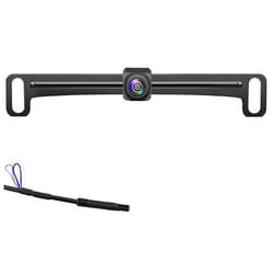 SCREENTRONICS Backup License Plate HD Camera Night Vision Rear View 170° Angle Waterproof Compatible with Kenwood Car Radio DDX26BT DDX340BT DDX376BT DDX396 DMX125BT DMX907S DMX7705S DMX7706S DNX6990HD