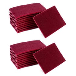 QWORK Nylon Fiber Hand Pads - 20 Piece, 6