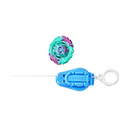 Beyblade Burst Surge Speedstorm World Evo Helios H6 Spinning Top Starter Pack – Attack Type Battling Game Top with Launcher, Toy for Kids