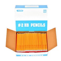 Rarlan Wood-Cased #2 HB Pencils, Pre-sharpened, 360 Count Bulk Pack