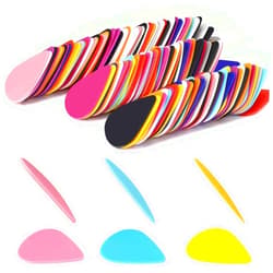 Augshy Guitar Picks, 150 Pack Premium Celluloid Guitar Pick Variety Pack with Organizer Storage Box Includes Thin, Medium & Heavy Gauges for Acoustic Guitar, Electric Guitar, Bass（0.46 0.71 0.96mm)