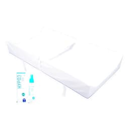 Munchkin® Secure Grip™ Waterproof Diaper Changing Pad and HYP03™ Daily Diaper Rash Spray with Hypochlorous