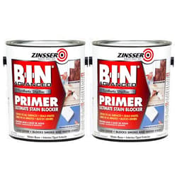 Zinsser 2 Pack of 1 gal 270976 White, B-I-N Advanced Synthetic Shellac Primer