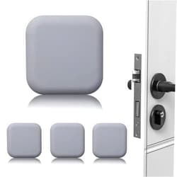 XoYoZo Door Stoppers Wall Protector Buffer Guard Doorknob Door Handle Bumper Self Adhesive Silencer Soft Rubber Crash Pad for Home Office