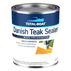 TotalBoat Danish Teak Sealer - Marine Grade Wood Sealer Oil for Boat Decks, Trim and Indoor & Outdoor Teak Furniture
