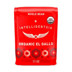 Intelligentsia Coffee, Light Roast Whole Bean Coffee - Organic El Gallo 11 Ounce Bag with Flavor Notes of Milk Chocolate, Honey and Cola