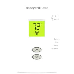 Honeywell PRO 1000 Vertical 2 Heat/1 Cool Heat Pump Non-Programmable Thermostats - Color - TH1210DV1007/U TH1210DV-c1