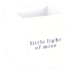 Stephan Baby Face to Face Collection Nest Box, Little Light of Mine, White