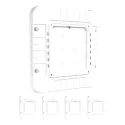 Parmida LED Technologies Parmida (4 Pack) LED Canopy Light, Wattage Selectable (200/250/300W), ETL, Dimmable, 100-277VAC, IP65 Waterproof, 5700K, 16.5” x 16.5”, Gas Station, Garage, Street, Outdoor Lighting, Commercial Grade
