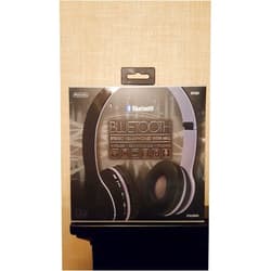Sentry BT200S Wireless Rechargeable Stereo Headphones with Bluetooth(R) Black-Gray or Red-Black or Blue-Black
