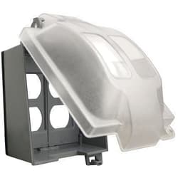 Sigma Electric Sigma Engineered Solutions, Gray 14425 2-Gang Plastic While in Use Cover